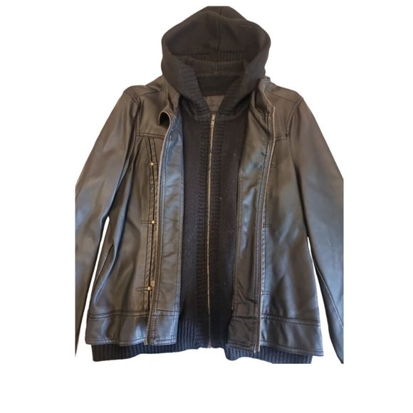 Women's XXL Black Rivet Jacket WWZG0010 WWZMU643 - Picture 2 of 10